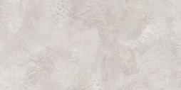 Керамогранит Meissen Keramik State листья серый ректификат 44,8x89,8 A16885