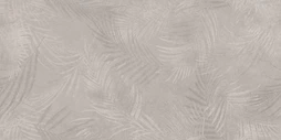 Керамогранит Meissen Keramik Floresta листья светло-серый ректификат 60x120 A17549