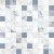 Мозаика на сетке универсальная Meissen Keramik Flow многоцветный 28,8x28,8 A16923
