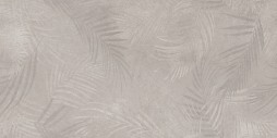 Керамогранит Meissen Keramik Floresta листья светло-серый ректификат 60x120 A17549