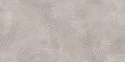 Керамогранит Meissen Keramik Floresta листья светло-серый ректификат 60x120 A17549