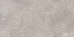 Керамогранит Meissen Keramik Floresta листья светло-серый ректификат 60x120 A17549