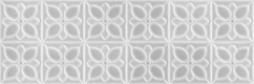 Плитка Meissen Keramik Lissabon квадраты серый рельеф 25x75 LBU093