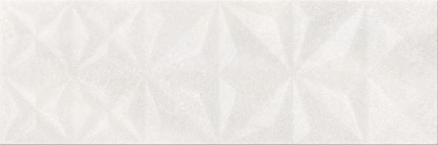 Настенная плитка Geometric Game рельеф серый 25x75