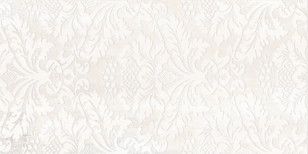 Настенная вставка Meissen Keramik Luxus белый 29,7x60 LX2L051