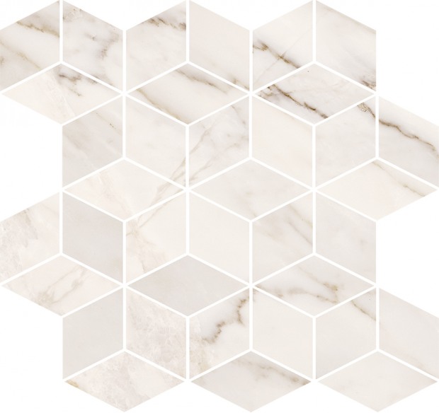 Настенная вставка Carrara белый 28x29,7