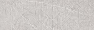 Плитка Meissen Keramik Grey Blanket мятая бумага серый рельеф 29x89 GBT-WTA093