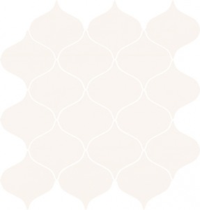 Мозаика декорация Meissen Keramik Ocean Romance белый 28,1x29,3 ONR-WIN051