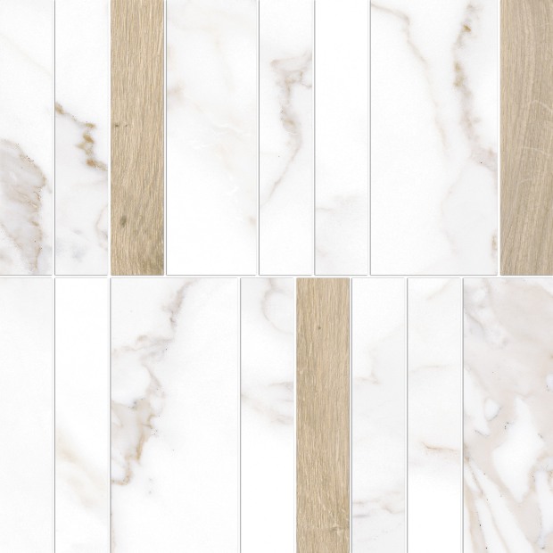 Мозаика на сетке универсальная Meissen Keramik Wonder многоцветный 29,8x29,8 A16920