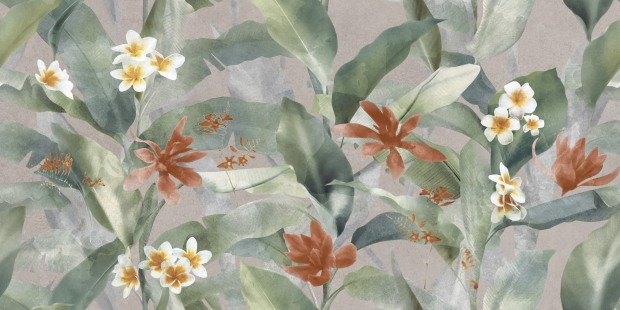 Керамогранит Meissen Keramik Floresta джунгли многоцветный ректификат 60x120 A17550