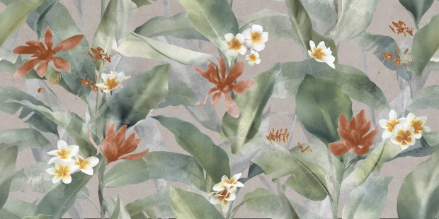 Керамогранит Meissen Keramik Floresta джунгли многоцветный ректификат 60x120 A17550