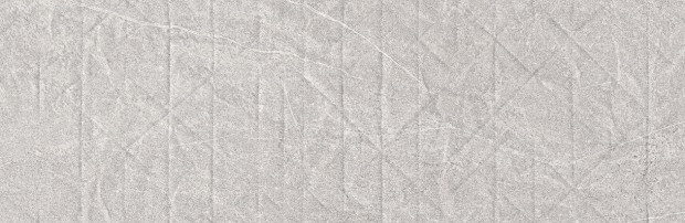 Плитка Meissen Keramik Grey Blanket мятая бумага серый рельеф ректификат 29x89 GBT-WTA093