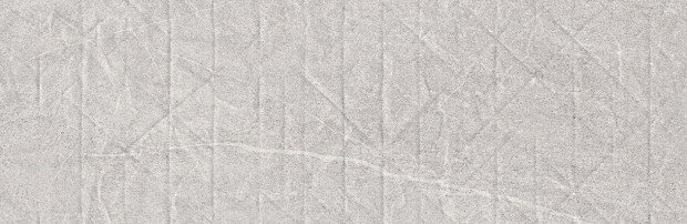 Плитка Meissen Keramik Grey Blanket мятая бумага серый рельеф ректификат 29x89 GBT-WTA093