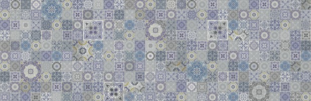 Настенная вставка Grey Desert серый 29x89