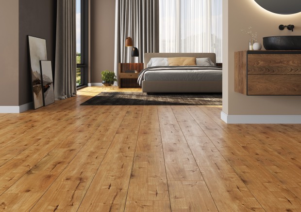 Керамогранит Meissen Keramik Classic Oak коричневый рельеф ректификат 21,8x89,8 0,8 A16845