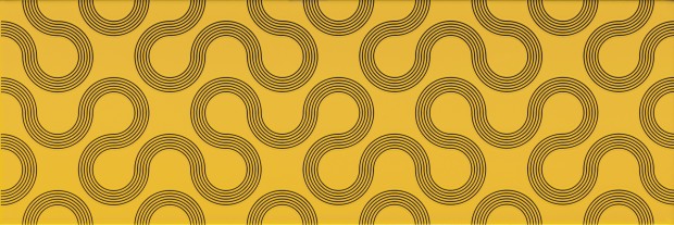 Настенная плитка Spin желтый 25x75