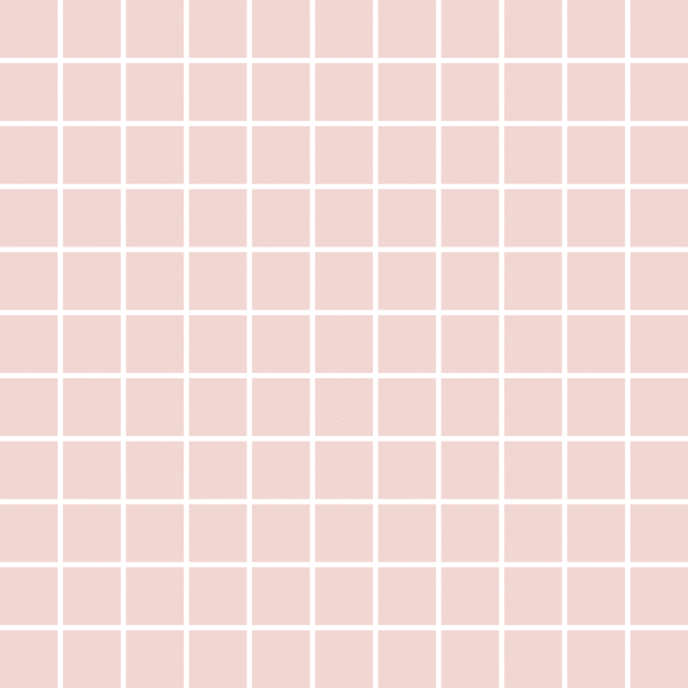 Мозаика на сетке Meissen Keramik Trendy розовый 30x30 TY2O071